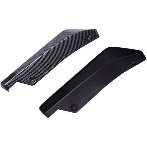 Carbon Fiber Rear Bumper Spoiler 5 Fins +Rear Canard Diffuser For Nissan Maxima, US $65.11, image 5