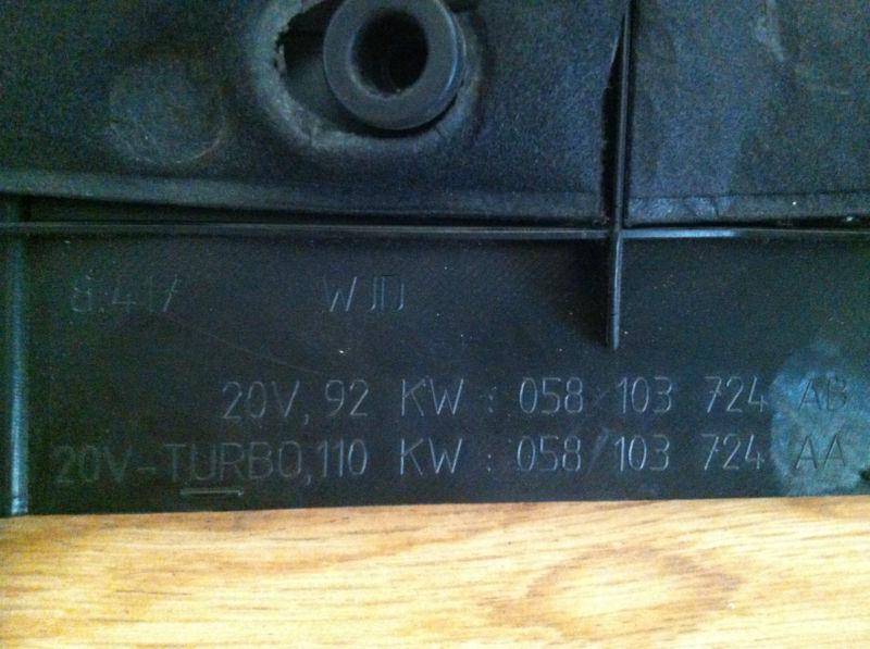 VW 20V-TURBO valve cover, OEM, US $50.00, image 3