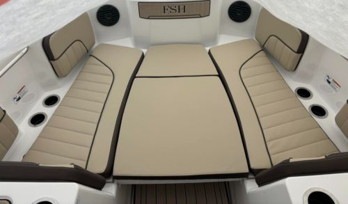Yamaha 22 ft FSH bow cushion set Tan, US $679.99, image 2
