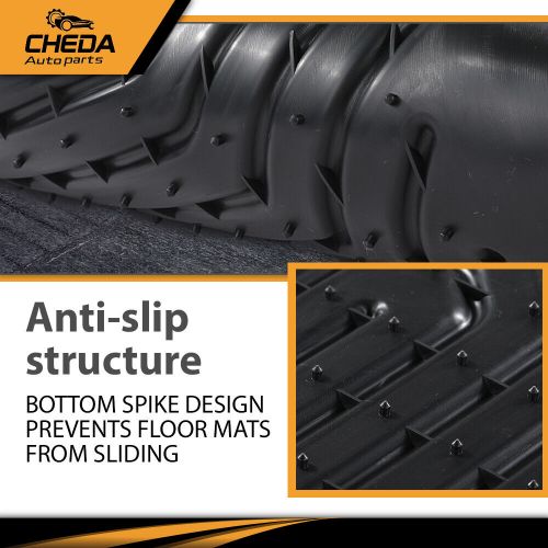 Fit For Ford F-150 2015-2024 Super Crew Cab All Weather Liners Floor Mats, US $57.78, image 2