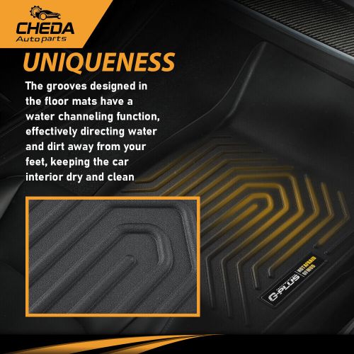 Fit For Ford F-150 2015-2024 Super Crew Cab All Weather Liners Floor Mats, US $57.78, image 3