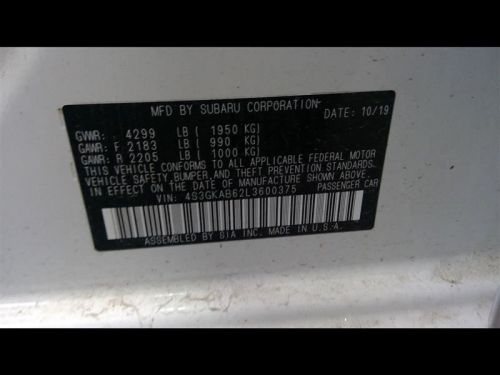 Passenger Sun Visor Without Illumination Fits 17-19 IMPREZA 1436477, US $79.99, image 6