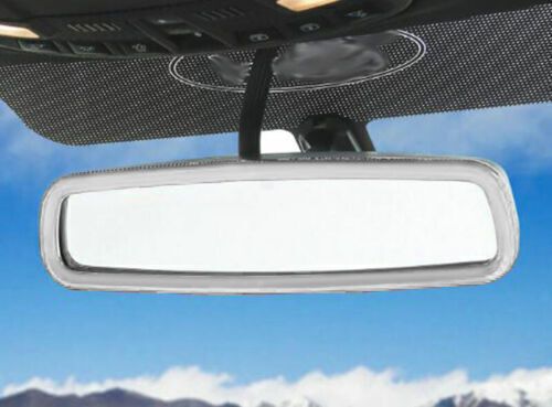 Rearview Mirror Cover 2015-2020 Matte Silver For Ford F150 F-150 Central Centrol, US $31.22, image 3