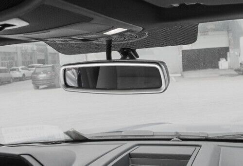 Rearview Mirror Cover 2015-2020 Matte Silver For Ford F150 F-150 Central Centrol, US $31.22, image 6