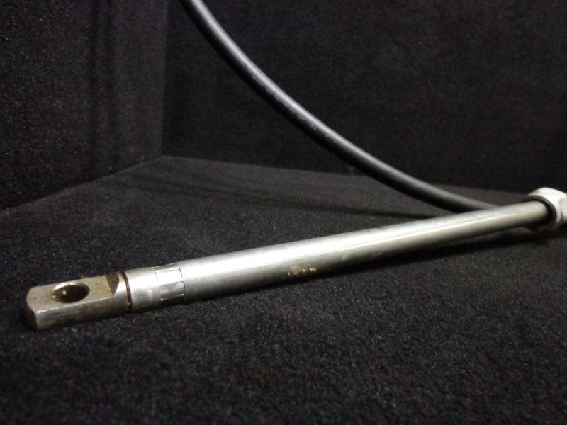 MORSE #304415-000-0132 STEERING CONTROL CABLE RACK & PINION - 11 FOOT CABLE #4, US $66.48, image 2