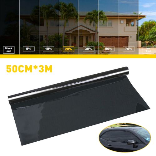 For *10ft 20" Car Home Office Glass AUXITO Uncut Roll Window Tint Film 20% VLT, US $11.39, image 11