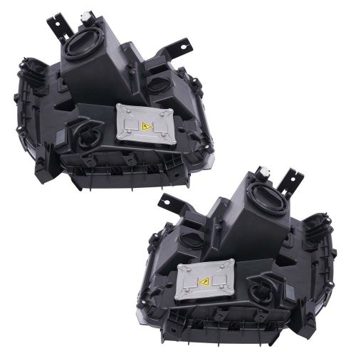 HID/Xenon LED Headlights Pair Headlamps For Gmc Sierra 1500 2016 2017 2018 LH+RH, US $391.59, image 2