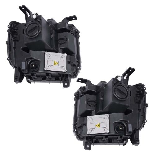 HID/Xenon LED Headlights Pair Headlamps For Gmc Sierra 1500 2016 2017 2018 LH+RH, US $391.59, image 3