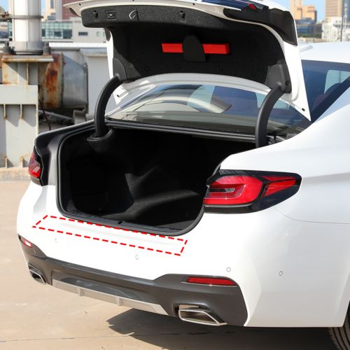 Silver Steel Car Inner Rear Bumper Plate Strip For BMW 5 Series 2018-2022-, US $, image 14