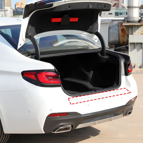 Silver Steel Car Inner Rear Bumper Plate Strip For BMW 5 Series 2018-2022-, US $, image 15