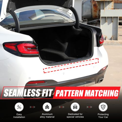 Silver Steel Car Inner Rear Bumper Plate Strip For BMW 5 Series 2018-2022-, US $, image 18