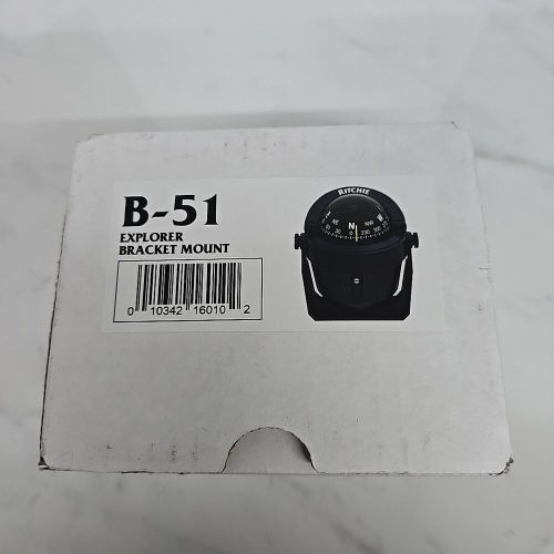 Ritchie B-51 Explorer Compass - Bracket Mount - Black, US $60.00, image 2