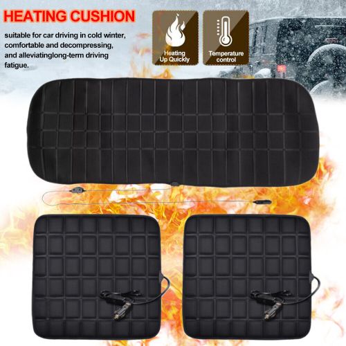 3PCS Universal Car Heated Seat Cushion Hot Cover Auto 12v Heater Warmer Pad, US $65.99, image 7