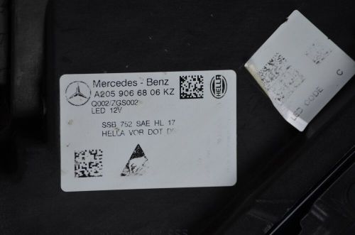 Mint! 2019-2021 mercedes c200 c300 w205 headlight led rh right passenger oem