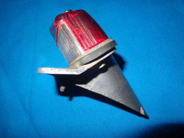Ossa enduro light taillight e-73, second hand, aluminum, ossa motorcycle is orig