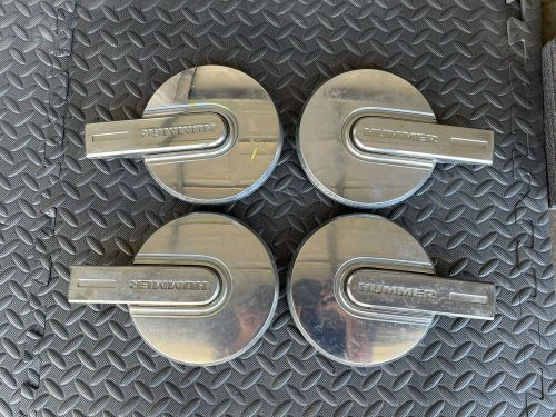 2006-2009 GMC Hummer H3 Wheel Chrome Center Caps Hubcaps Spoke 16" OEM, US $84.00, image 9