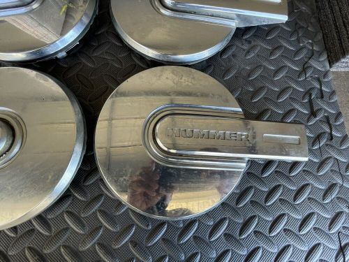 2006-2009 GMC Hummer H3 Wheel Chrome Center Caps Hubcaps Spoke 16" OEM, US $84.00, image 10