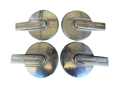 2006-2009 GMC Hummer H3 Wheel Chrome Center Caps Hubcaps Spoke 16" OEM, US $84.00, image 13