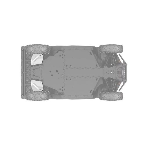 Oem can-am rear a-arm protectors defender 715004388