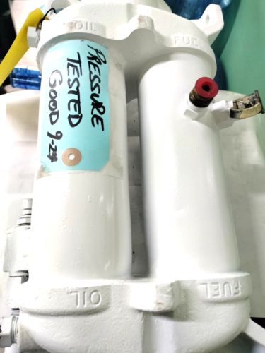 (4939924) OEM GEAR OIL & FUEL COOLER – CUMMINS MARINE QSC 8.3 PRESSURE TESTED, US $1,295.00, image 15