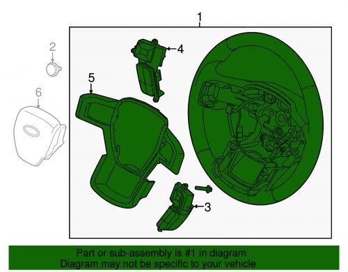 OEM NEW 2017-2020 Ford F-150 Steering Wheel Assembly HL3Z-3600-CA, US $1,213.83, image 7
