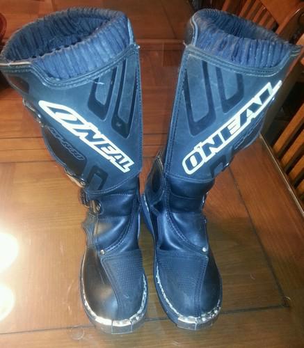 Oneal stratos davos italy motocross boots size 4