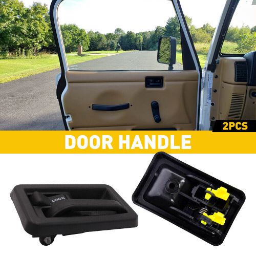 2PCS LH Inside RH & Door Handles for 1987-2004 Jeep Interior YJ TJ Wrangler USA, US $15.99, image 2
