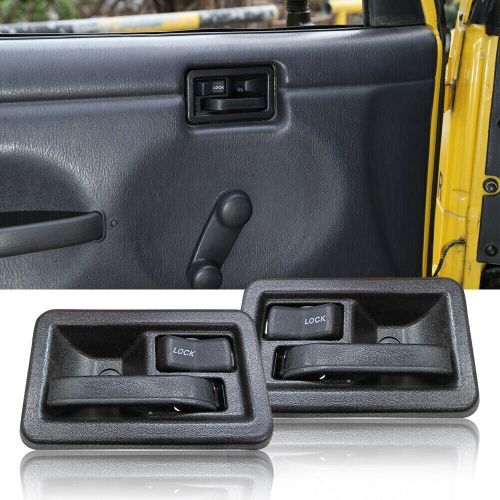 2PCS LH Inside RH & Door Handles for 1987-2004 Jeep Interior YJ TJ Wrangler USA, US $15.99, image 3