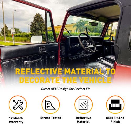 2PCS LH Inside RH & Door Handles for 1987-2004 Jeep Interior YJ TJ Wrangler USA, US $15.99, image 4