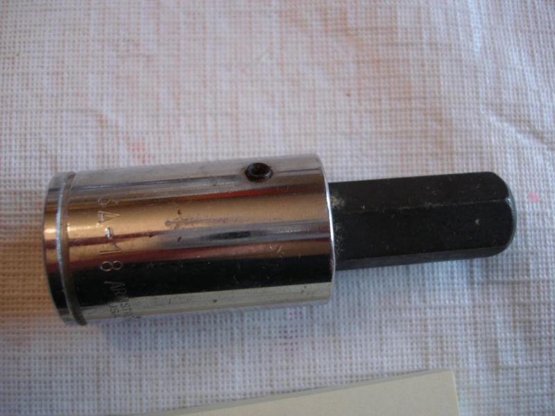 Armstrong SA18 9/16 3/8 inch Drive hex socket used SA-18, US $0.99, image 4