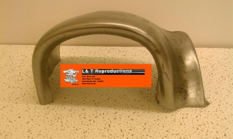 1956 chevy headlight cap front fender right sheet metal belair sedan hardtop wag