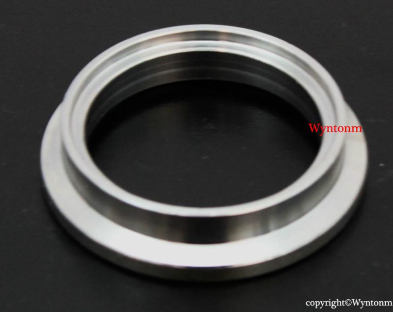 44mm wastegate  v band stainless steel t304 dump pipe weld flange outlet ring
