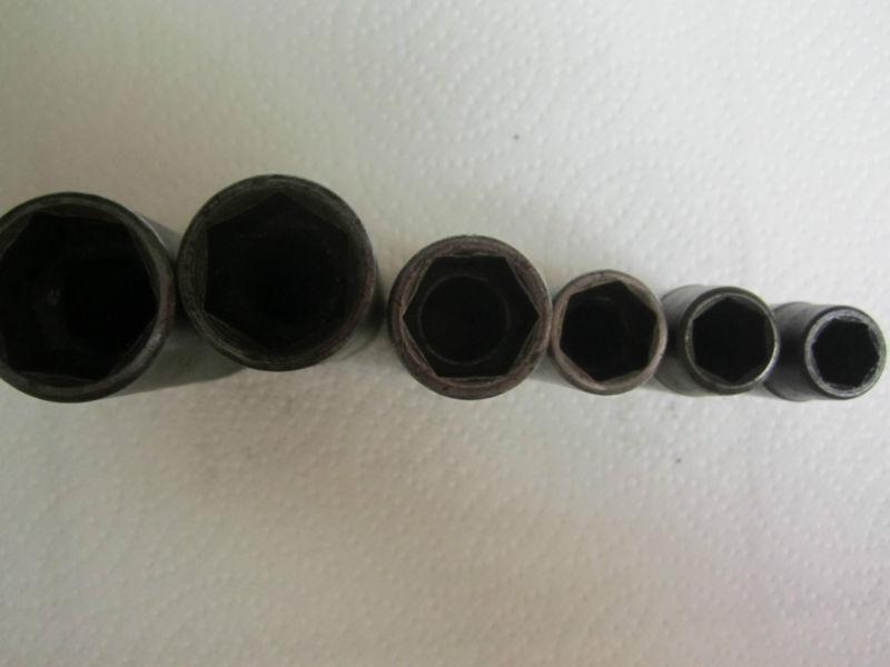 Cornwell Tools USA Used Deep 3/8 Impact Standard Socket Set, US $35.00, image 3