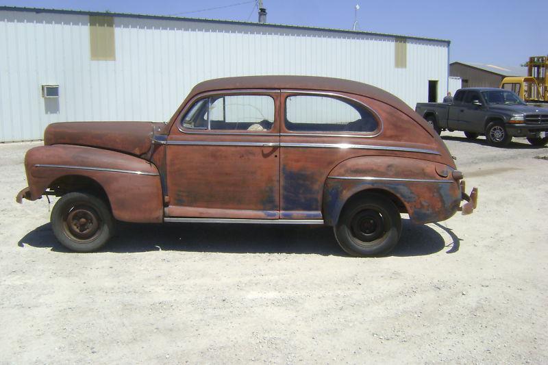 1942 42 ford 2dr sedan project solid rat rod