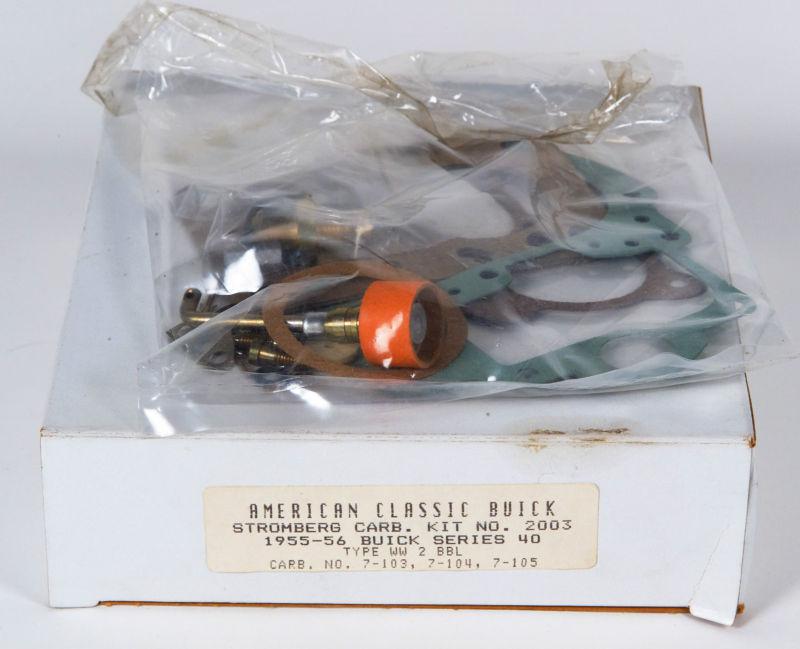 Purchase NEW 1955 1956 Buick Series 40 Carburetor Kit ( Daytona No