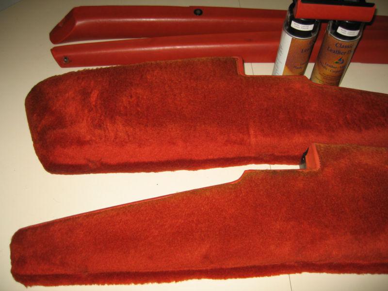 '74-'89 porsche 911/912 door pockets lobster color