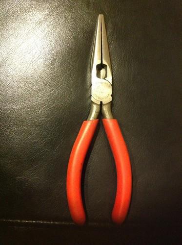 Snap on pliers