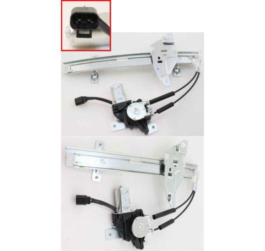 Purchase New Passengers Rear Window Lift Regulator with Motor Assembly