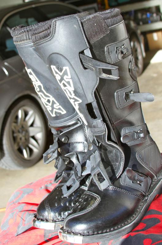 Fox  motocross boots fox racing boots size 9