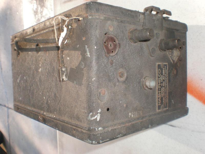 1930's nash philco firewall mounted radio???