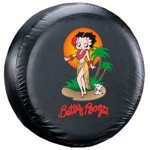 Betty boop aloha spare tire wheel cover truck suv jeep travel trailer protect