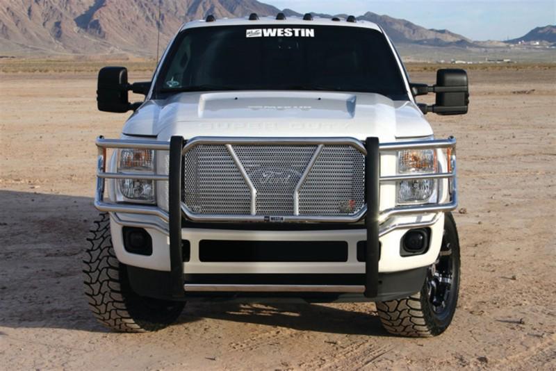 Westin 57-3615 hdx; heavy duty grille guard silverado 2500 hd silverado 3500 hd