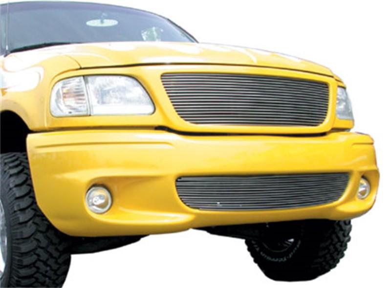 T-rex grilles 25583 billet bumper grille bolt-on insert f-150 lightning pickup