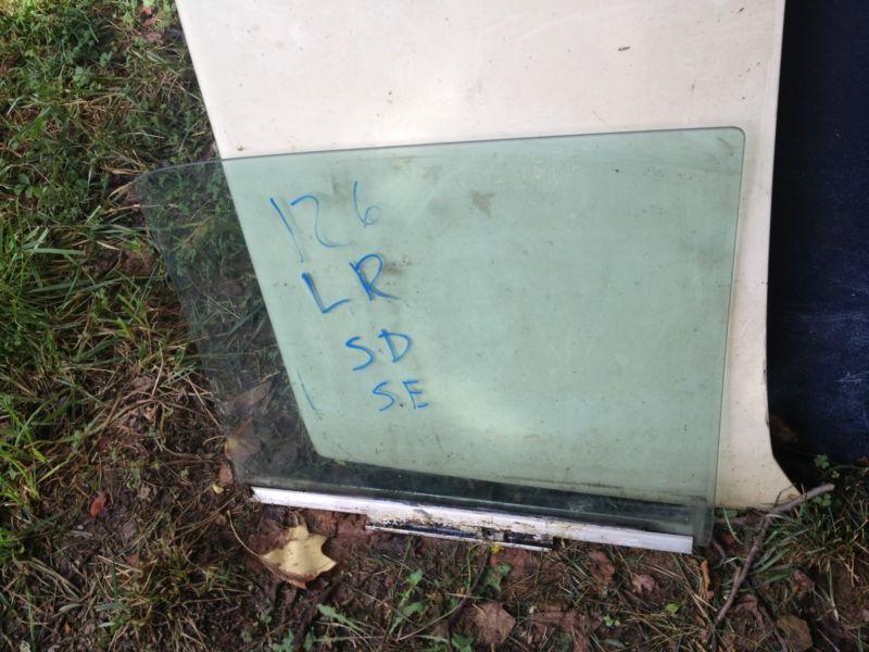 Mercedes W126 300 SE 300 SD 350 SD 380 SE Left Rear Door Glass Window 1981-1991, US $69.99, image 4