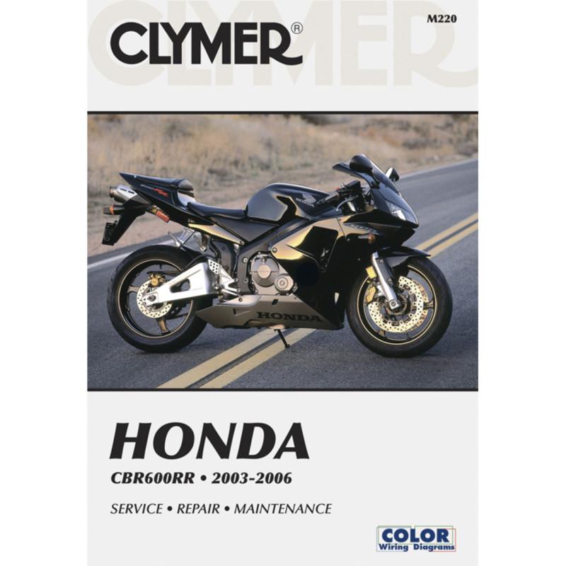 Clymer m220 repair service manual honda cbr600rr 2003-2006
