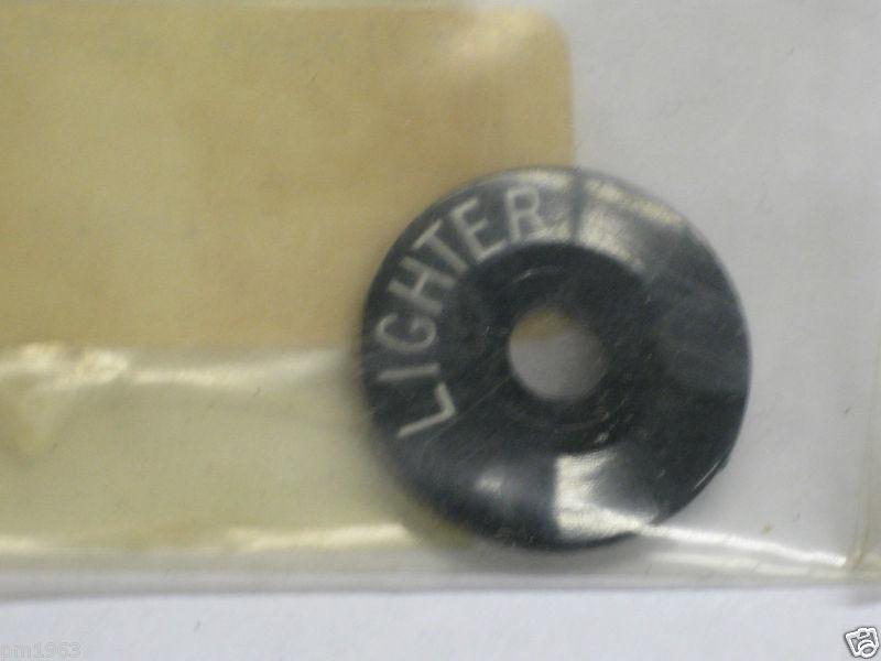 1960 corvette new cigarette lighter indicator