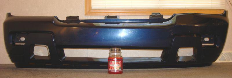  2007 2008 2009 chevrolet trailblazer oem factory stock genuine front bumper +