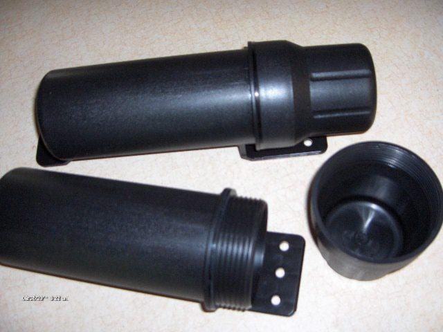 2 motorcycle storage canister multi-use tool tubes bmw triumph dr klr 650/1000