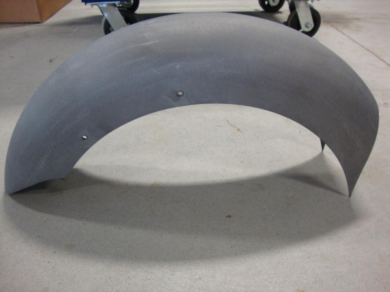 Big dog bulldog front steel fender 5.5" pointed ends bdm fits 21" x 3.5" wheel