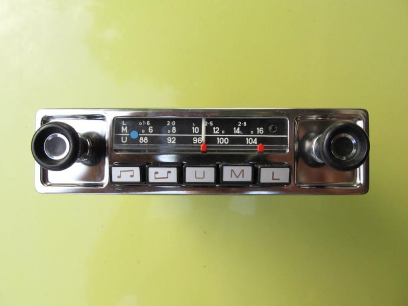 60's blaupunkt classic radio mercedes  benz w110 w111 w108 volvo amazon glas top